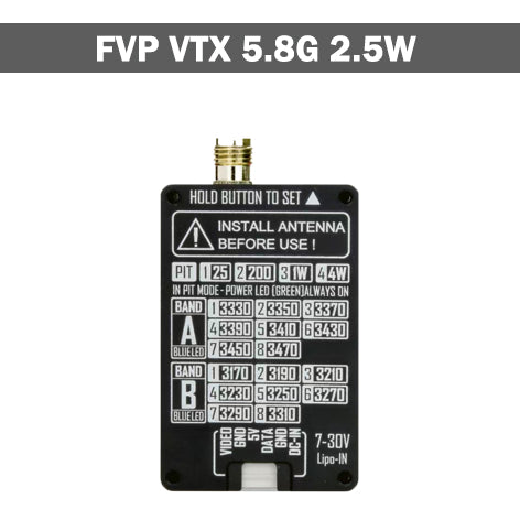 VTX RUSH 5.8G  2.5W