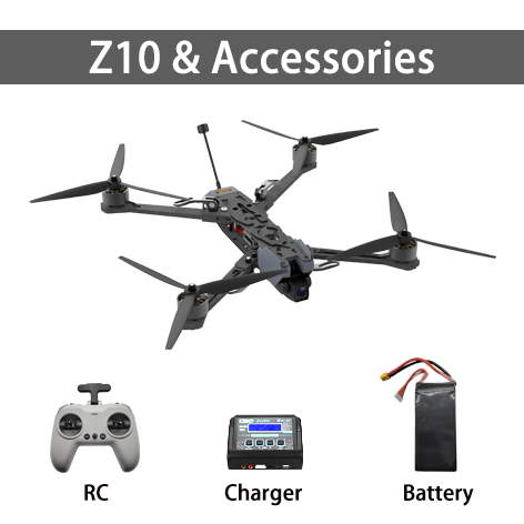 Z10 FPV 6S 8000Mah battery and 3kg payload